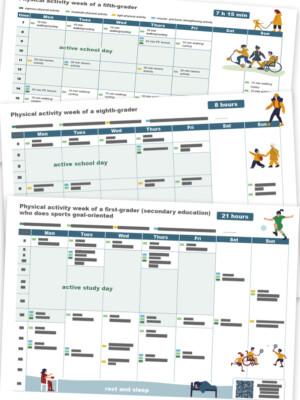 Physical activity weeks for children and youth